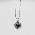 Black Cuore Necklace