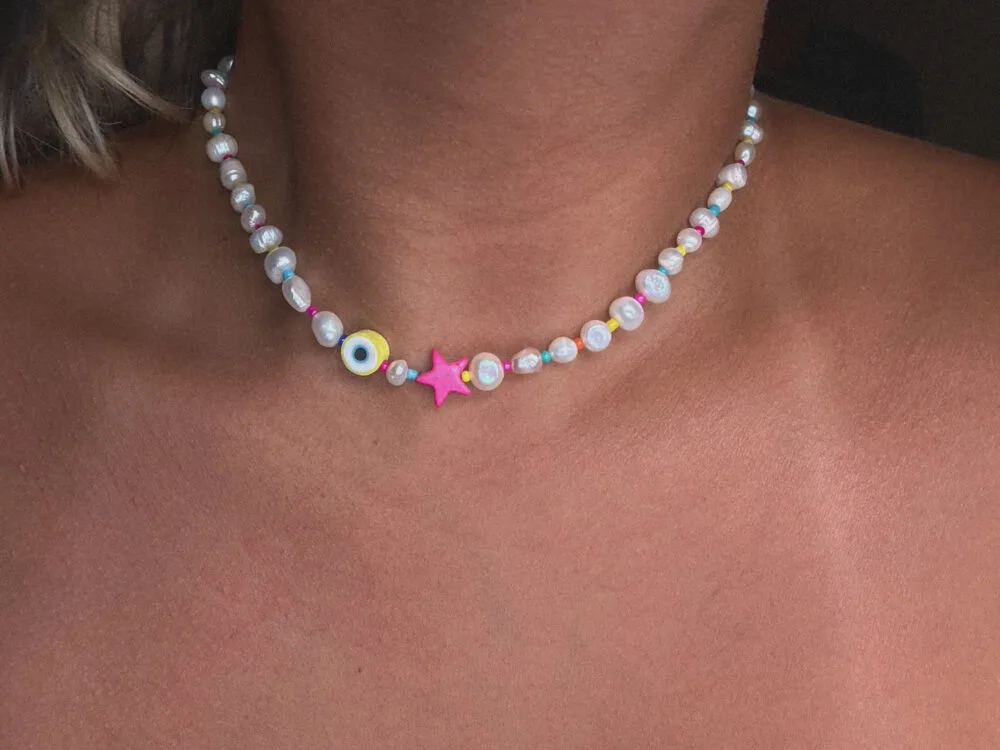 Lucky Pearl Choker
